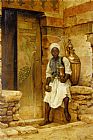 Arthur von Ferraris A Nubian Boy painting